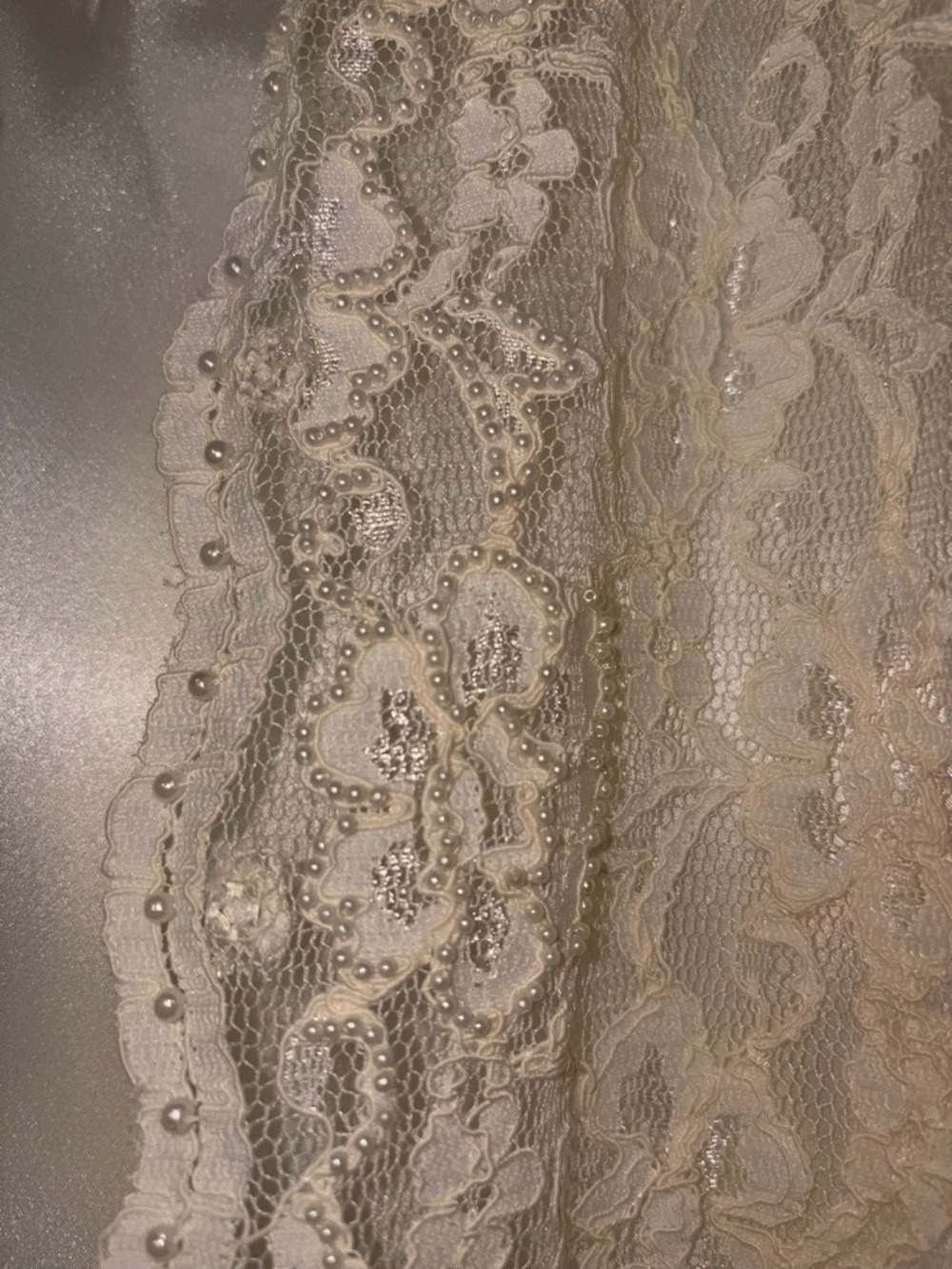 VINTAGE Laura Ashley Ivory Lace Overlay Cardigan with matching tank - Picture 5 of 5